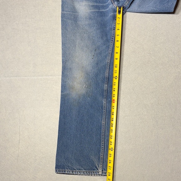 Vintage Orange Tab 517 Bootcut Levi's Jeans - Picture 10 of 14
